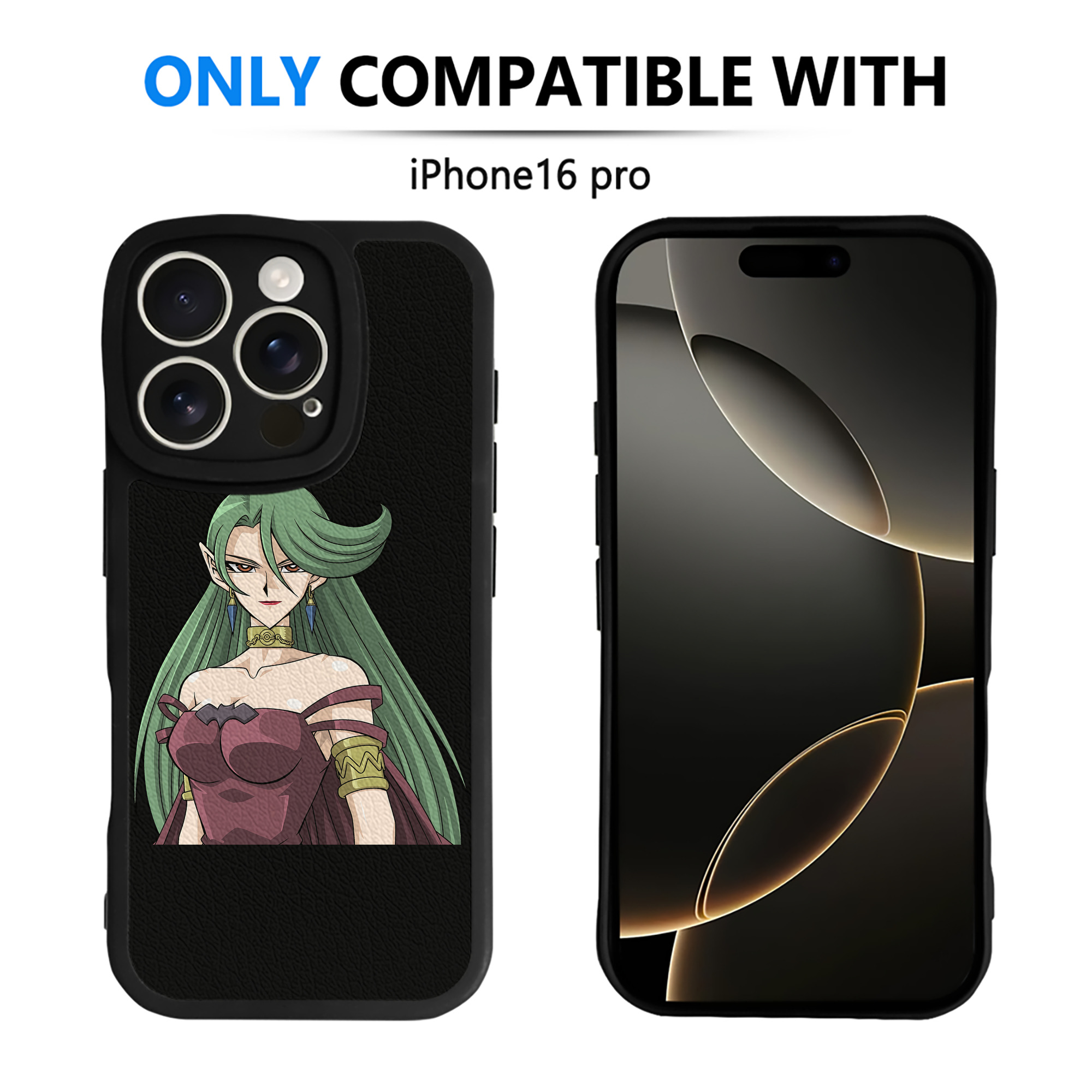 遊☆戯☆王 Yu-Gi-Oh! 【iPhone 16シリーズ対応】シリコンスマホケース（レザー調） 材質：シリコン